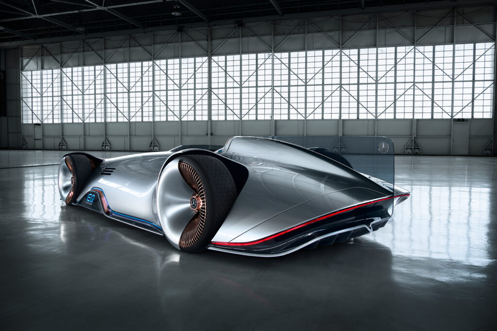 Chapter.digital, Zurück in die Zukunft, Concept Cars, Mercedes Vision EQ Silver Arrow