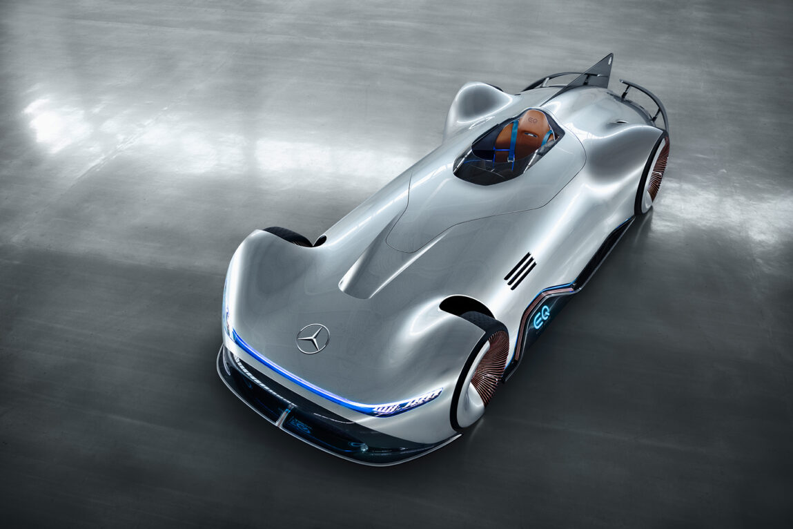 Chapter.digital, Zurück in die Zukunft, Concept Cars, Mercedes Vision EQ Silver Arrow