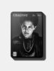 iPad mock-up of design magazine Chapter featuring artist Julie Mehretu on the cover