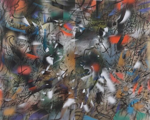 Julie Mehretu Haka (and Riot), 2019 Ink and Acrylic on Canvas 