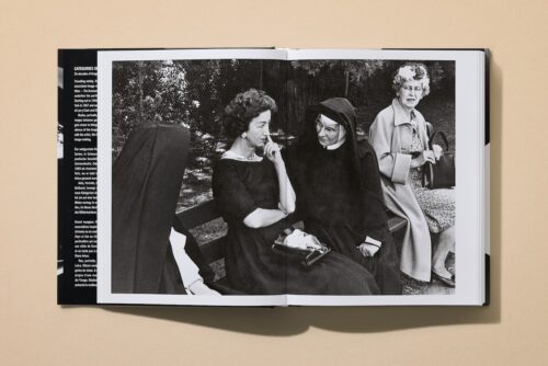 open illustrated book of the book Ralph Gibson. Photographs 1960 - 2024 from TASCHEN