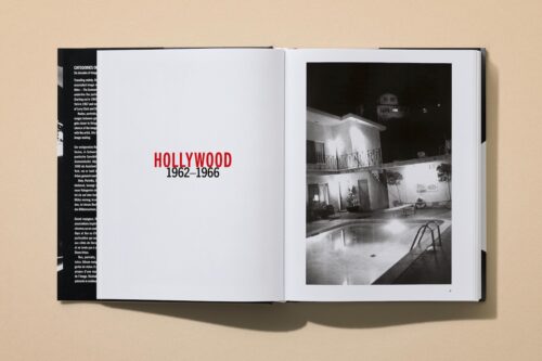 open illustrated book of the book Ralph Gibson. Photographs 1960 - 2024 from TASCHEN