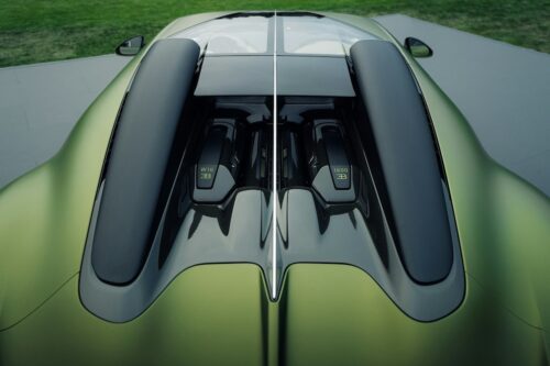 BUGATTI BROUILLARD coachbuild car of PROGRAMME SOLITAIRE, presented at the quail monterey car week 2025