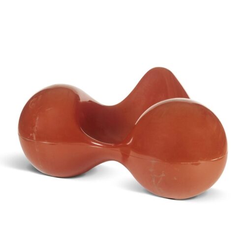 Eero Aarnios Tomato Chair, Vitra Design Museum Ausstellung Science Fiction Design. Vom Space Age zum Metaverse