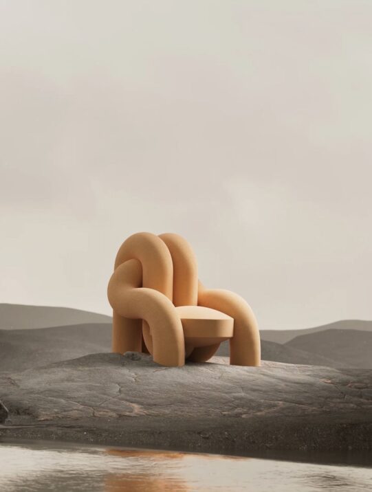 Vitra Design Museum Science Fiction Designikonen, Andrés Reisinger, The-Shipping_Tangled Chair