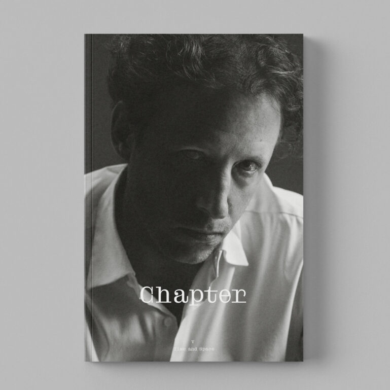 Chapter Magazine Cover of gallerist Johan König