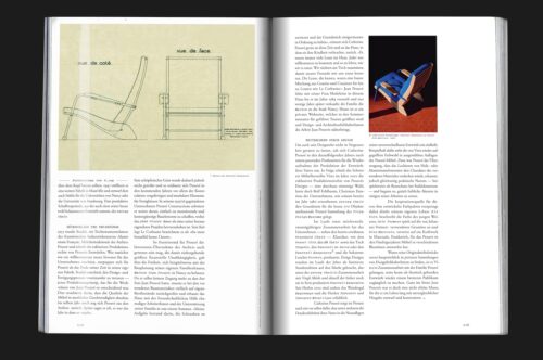Mock up of design magazine Chapter showing feature of Jean Prové