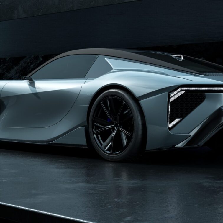new Lexus Sport Concept Car presented at The Quail Monterey Car Week 2025