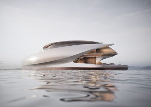 Superyacht Model Lily by Oceanco and Designstudio Vripack