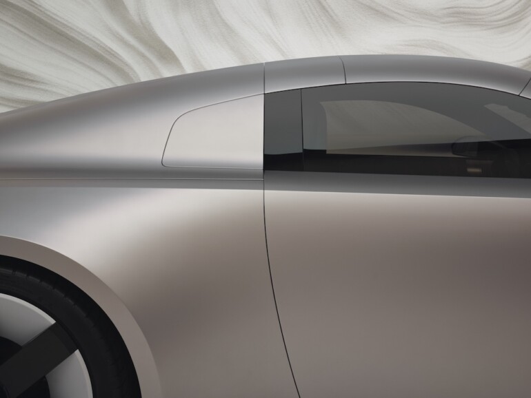 Audi Concept C side view, design detail, new Audi concept car IAA 2025