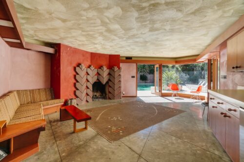 David Lynch House Hollywood Hills on Senalda Road – Beverly Johnson House by Lloyd Wright, Mid-Century Modern architecture, film location, compound for sale
