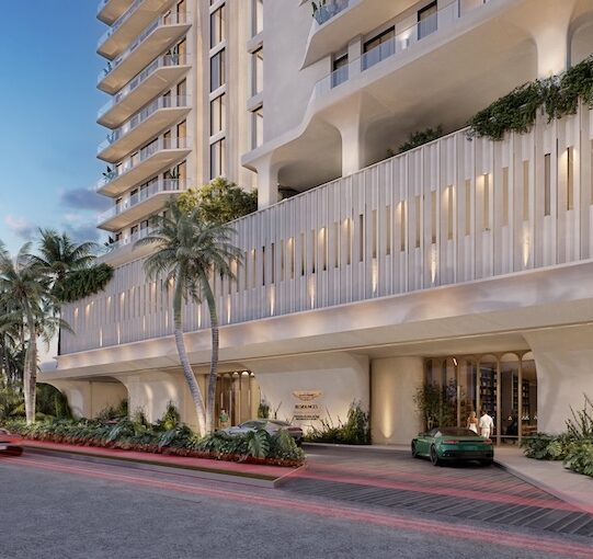 Aston Martin Residences Daytona Beach Shores, luxury branded real estate project of Aston Martin