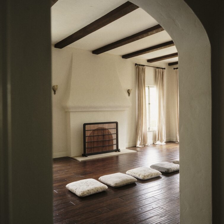 Interior of Casa Francis by Francis Gallery in Los Angeles, founded by Rosa Park