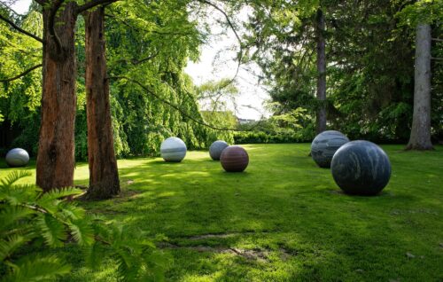 Louisiana Museum of Modern Art by Jørgen Bo and Vilhelm Wohlert: modern Danish architecture with glass façades, sculpture garden, and views of the Øresund.