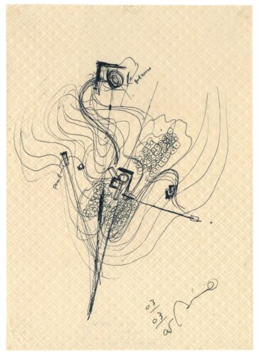 Sketches from the book »Tadao Ando. Sketches, Drawings & Architecture« published by Taschen