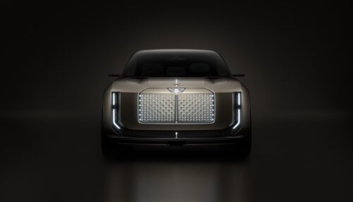 Bentley EXP 15 concept car front view