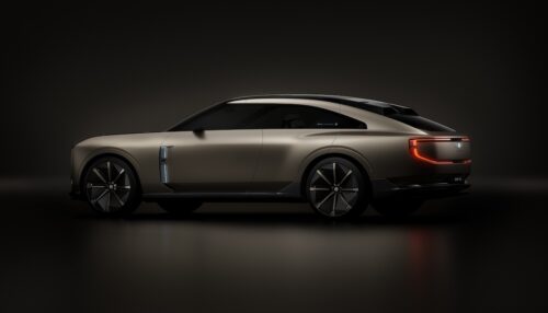 Bentley EXP 15 concept car side view