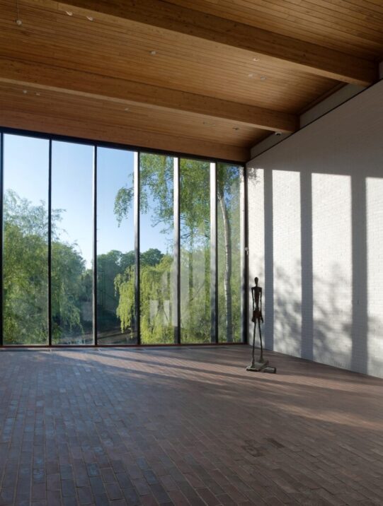 Louisiana Museum of Modern Art by Jørgen Bo and Vilhelm Wohlert: modern Danish architecture with glass façades, sculpture garden, and views of the Øresund.