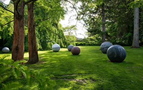 Louisiana Museum of Modern Art by Jørgen Bo and Vilhelm Wohlert: modern Danish architecture with glass façades, sculpture garden, and views of the Øresund.