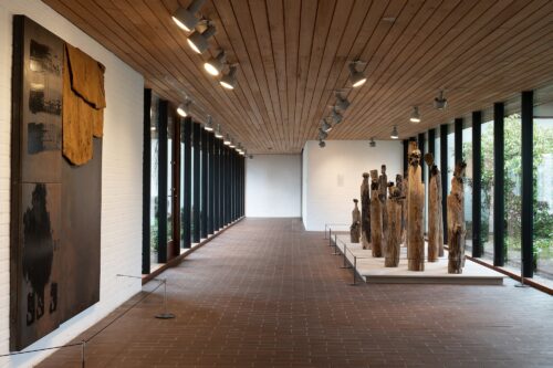 Louisiana Museum of Modern Art by Jørgen Bo and Vilhelm Wohlert: modern Danish architecture with glass façades, sculpture garden, and views of the Øresund.