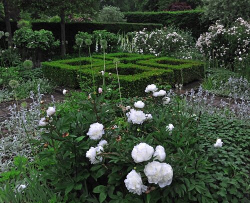 Jil Sanders private garden near Hamburg