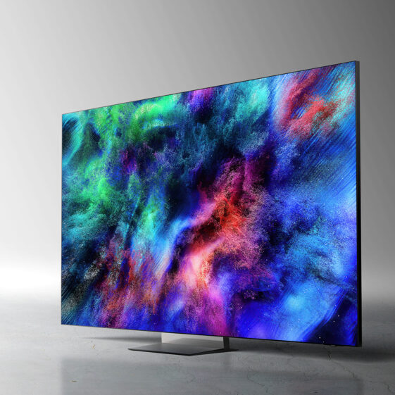 Screen of new Samsung Micro RGB TV 2026