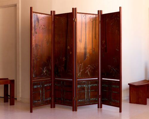 Design studio Sunfish NYC, Copper Room Divider, 2025