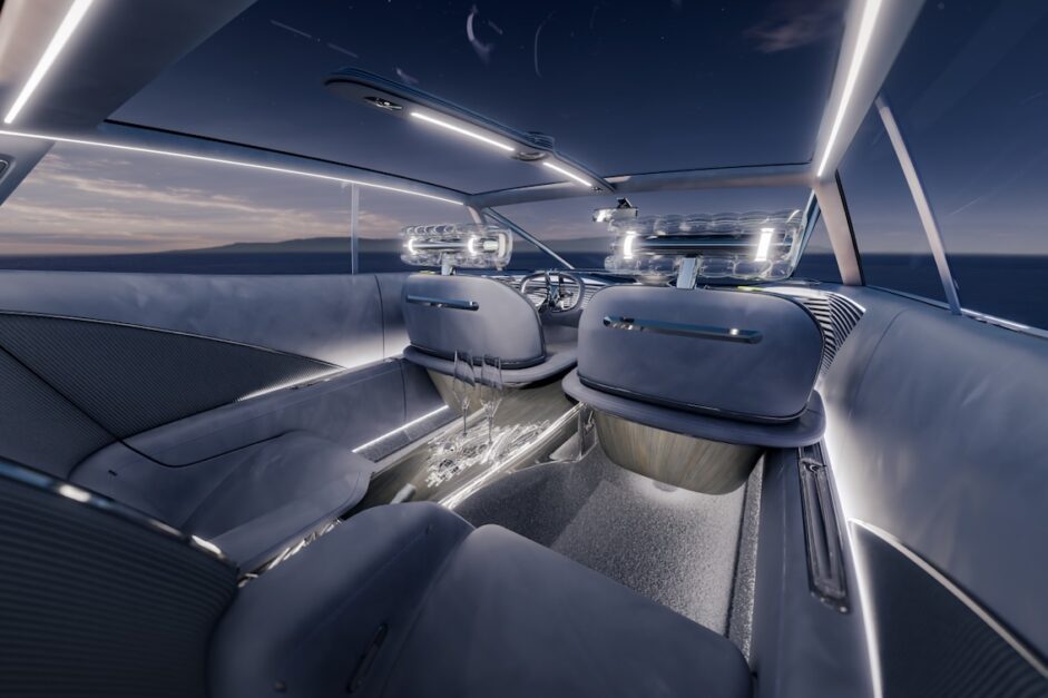 Interior design of the Avatr Vision Xpectra
concept car 2025