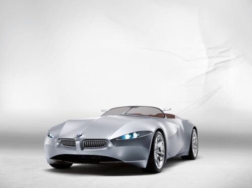 front view of BMW GINA Light Visionary Model exterior design