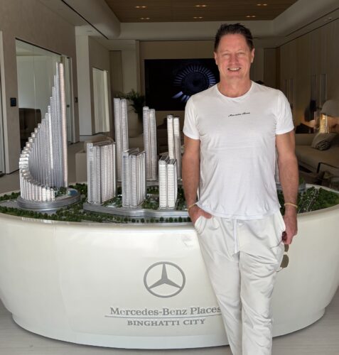 Gorden Wagener, Chief Designer Mercedes Benz, at Mercedes-Benz Places | Binghatti City