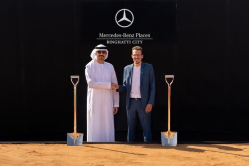 Muhammad BinGhatti, Binghatti and Mathias Geisen Mercedes-Benz Dubai Spatenstich