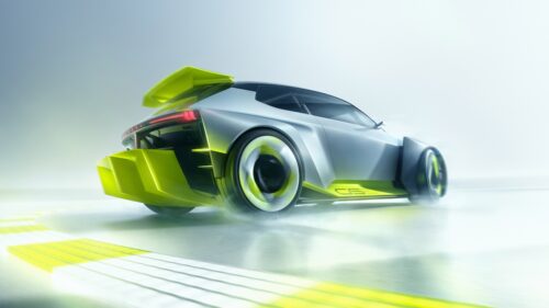 Opel Corsa GSE Vision Gran Turismo design sketch