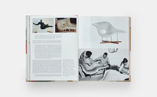 Images of iconic stools by designers Ray and Charles Eames from the book Vitra - The Anatomy of a Design Company with archive material published by Phaidon