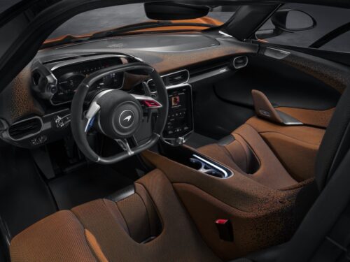 Interior of McLaren W1