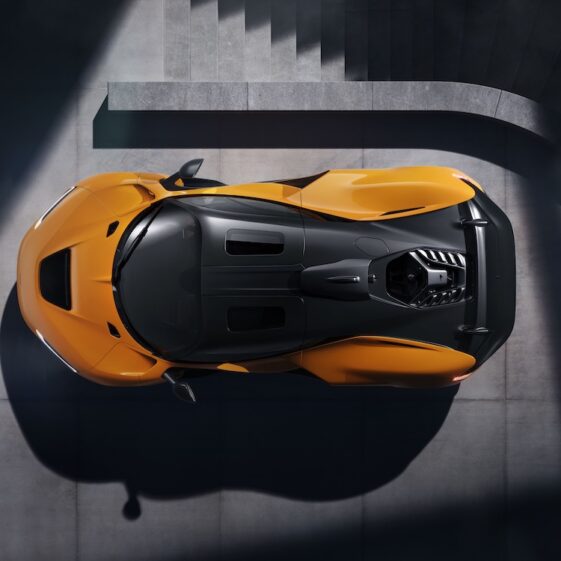 Exterior of McLaren W1