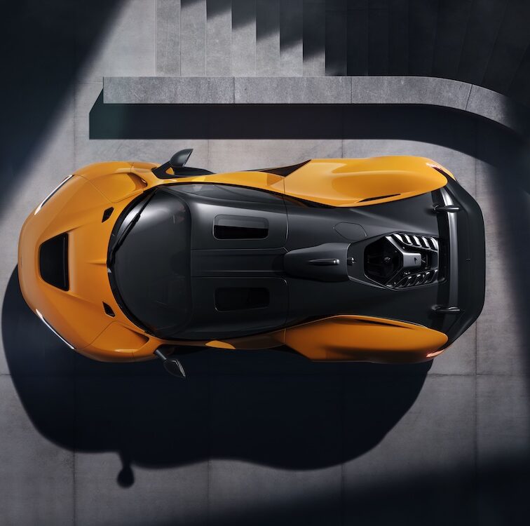 Exterior of McLaren W1