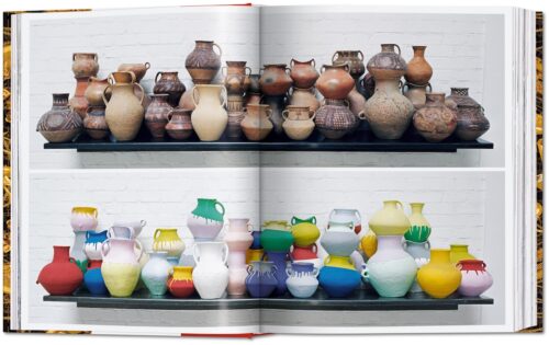 „Coloured Vases“ / „Colored Vases“ by ai weiwei from the monography titled ai weiwei published by taschen