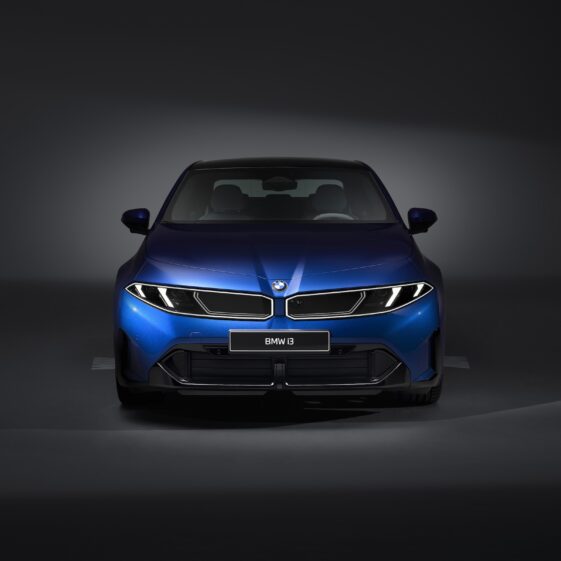 Front view of the New BMW i3 Neue Klasse exterior design