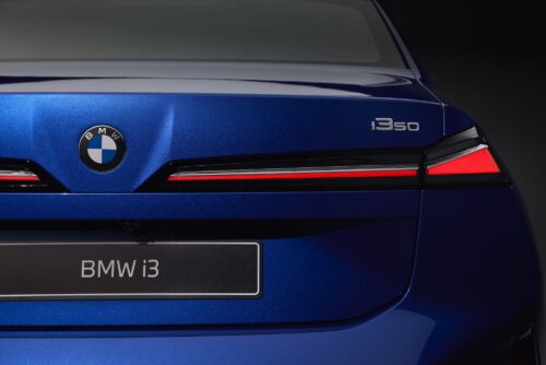 new BMW i3 neue klasse rear view