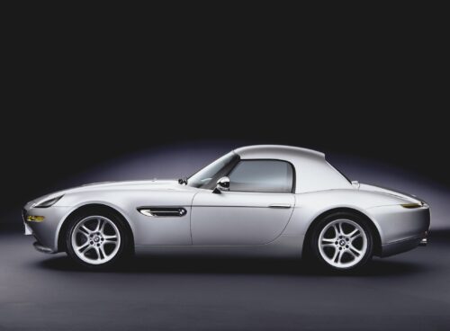 BMW Z8 Roadster in colour silver, year 2000