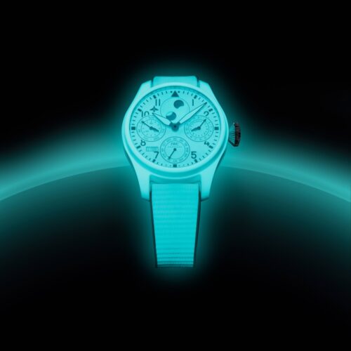 New IWC SCHAFFHAUSEN Big Pilot’s Watch Perpetual Calendar Ceralume, limited to 250 pieces, presented at Watches & Wonder 2026