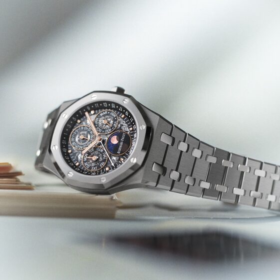 Audemars Piguet Unveils the Royal Oak Selfwinding Perpetual Calendar Openworked with the All-New Calibre, presented at Watches & Wonders 2026
