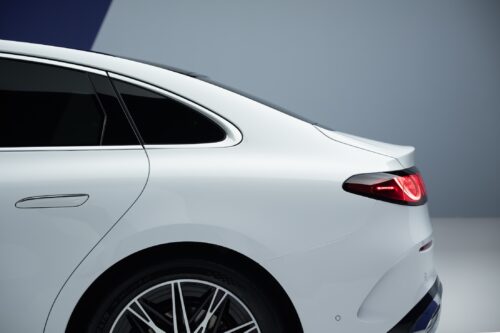 Heck der neuen elektrische C-Klasse Mercedes-Benz