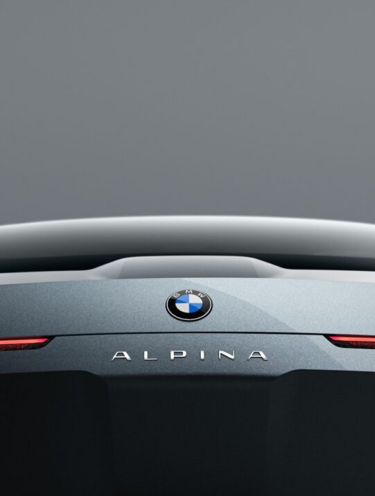 bmw vision alpina rear view