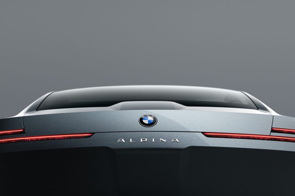 bmw vision alpina rear view
