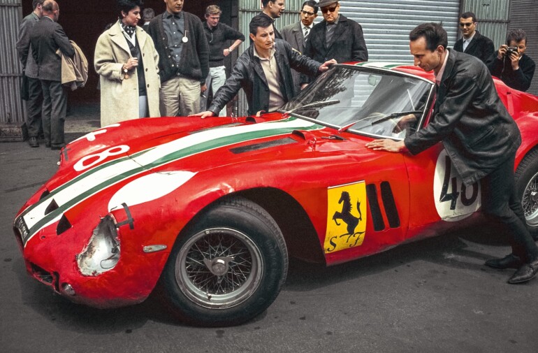 Images by Rainer Schlegelmilch from Ferrari Sports Car Racing published by taschen