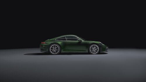 static exterior shot of Porsche 911 GT3 Touring
