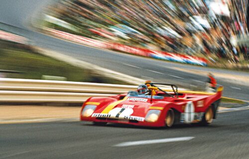 Images by Rainer Schlegelmilch from Ferrari Sports Car Racing published by taschen