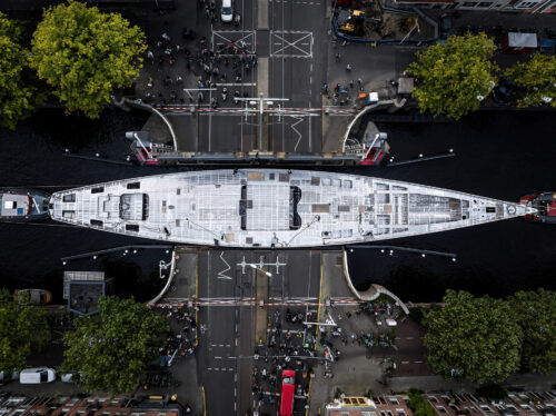 Project Zero sailing superyacht