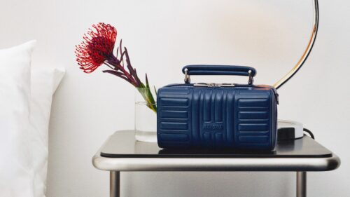 RIMOWA Ink Blue small bag